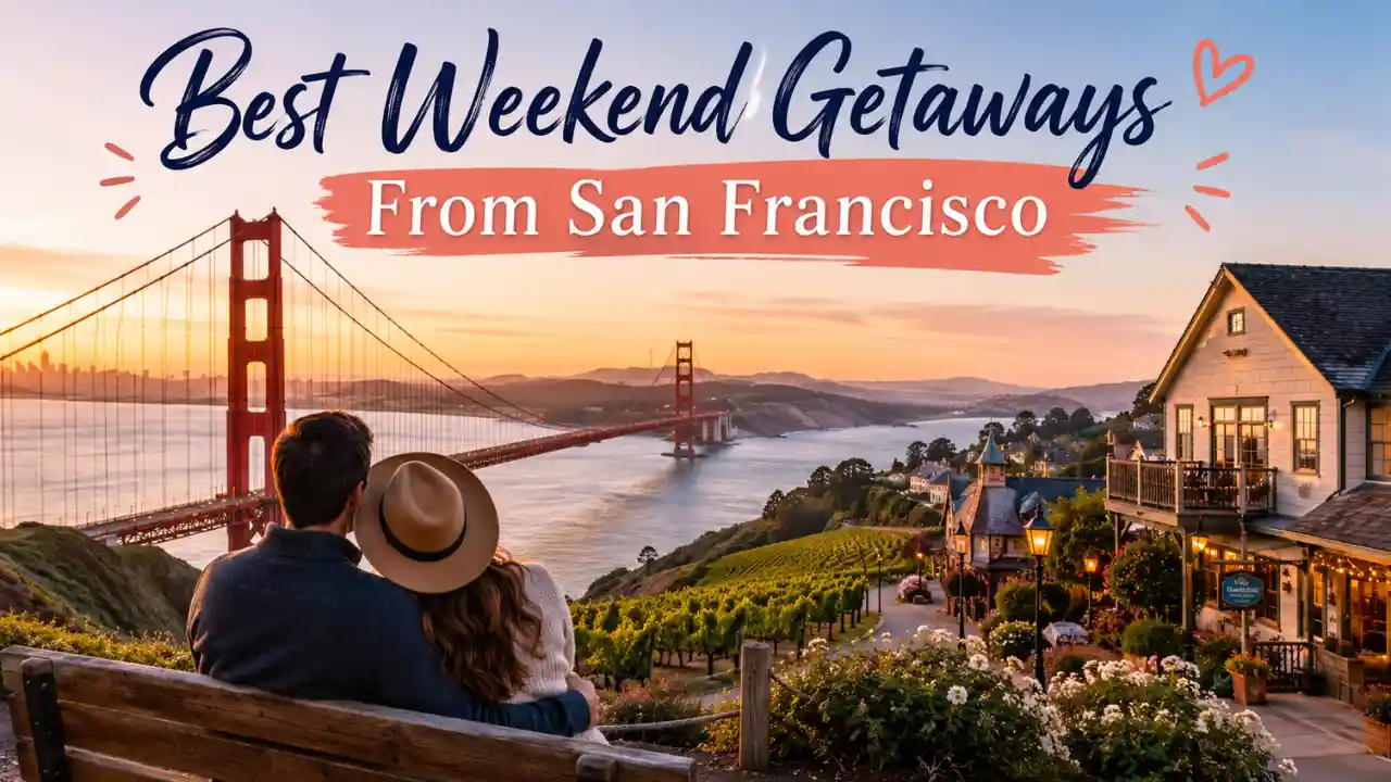 Best Weekend Getaways From San Francisco for Couples