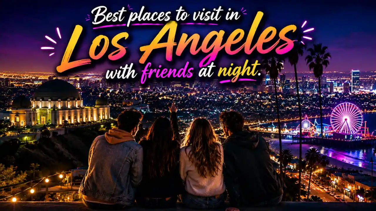 Best places to visit in los angeles with friends at night