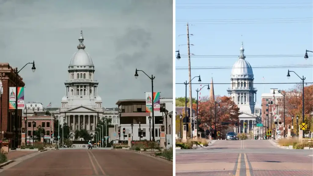 Chicago, Illinois to Springfield, Illinois