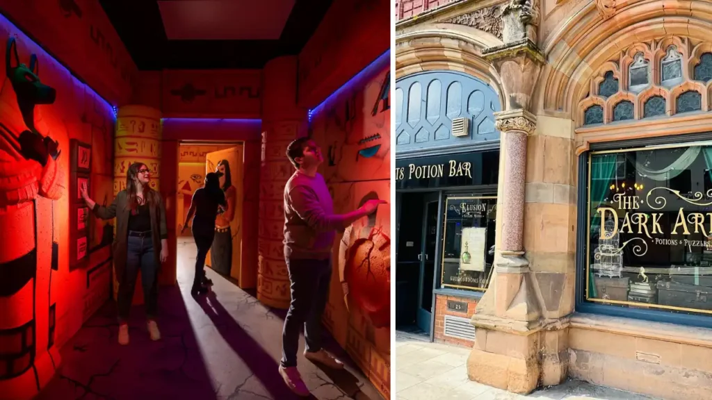 Escape Rooms and Puzzle Bars 