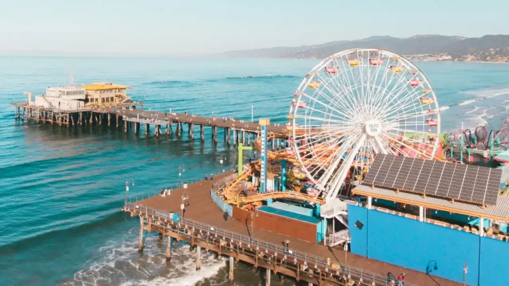Ride the Ferris Wheel Over the Pacific at Santa Monica Pier