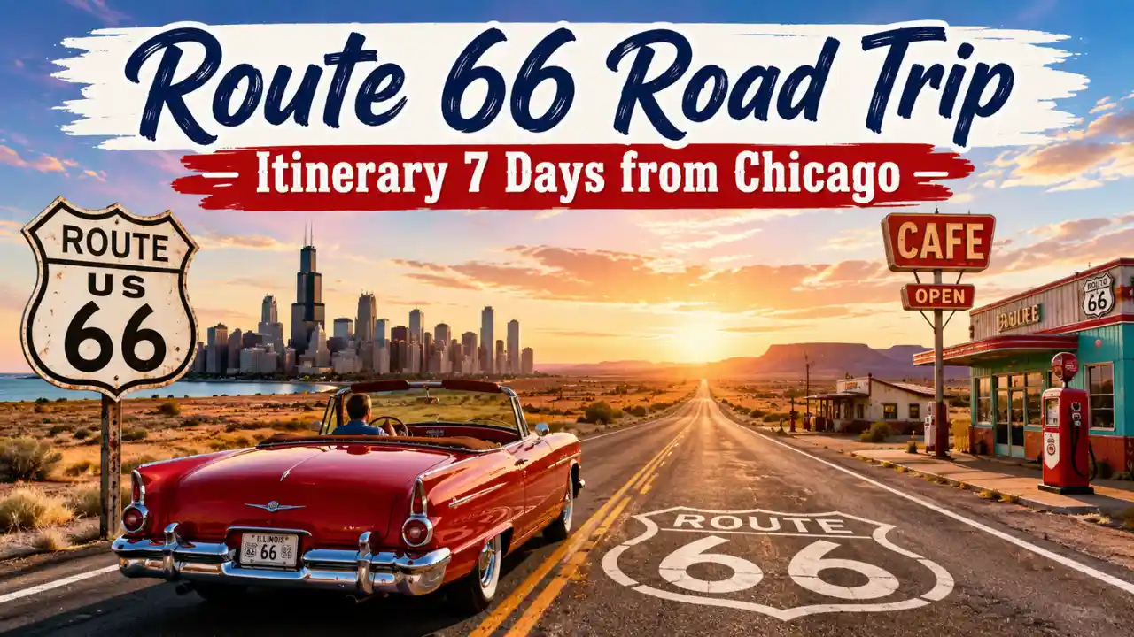 Route 66 Road Trip Itinerary 7 Days from Chicago