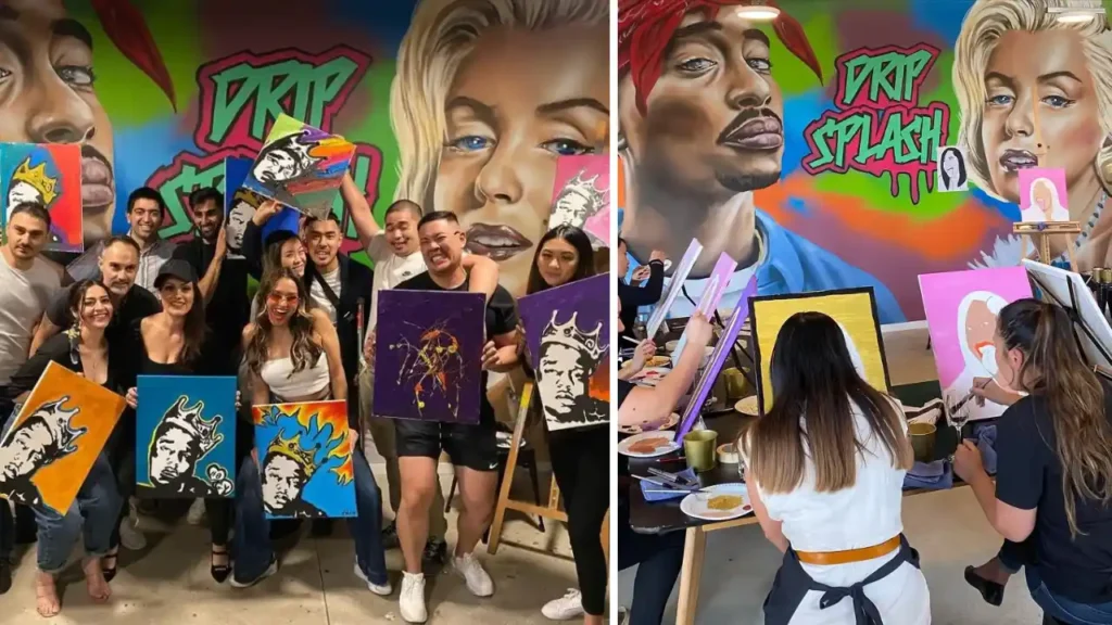 The Drip Paint & Sip Studio