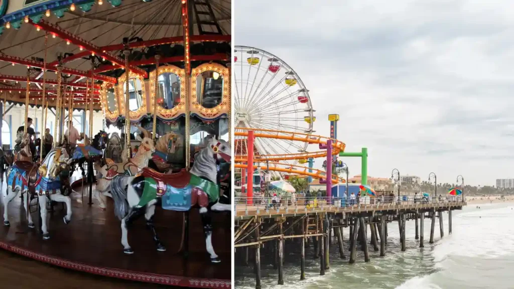 The Historic Santa Monica Pier Carousel