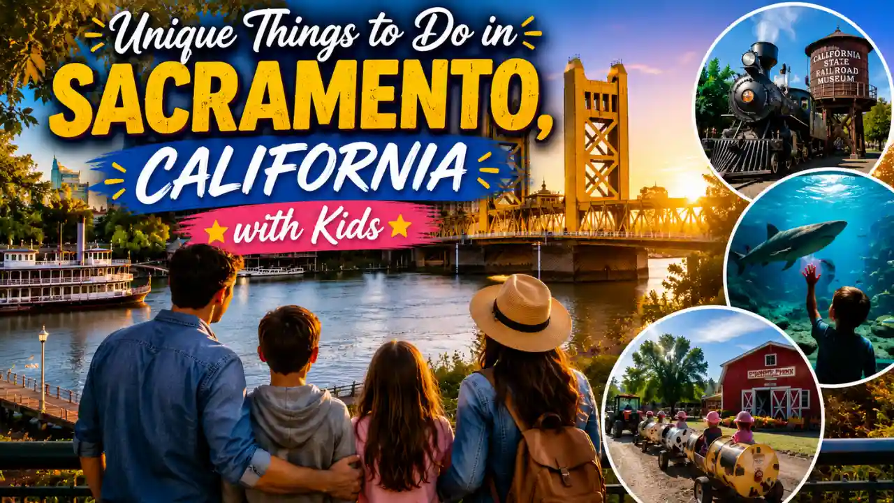 Unique Things to Do in Sacramento California with Kids