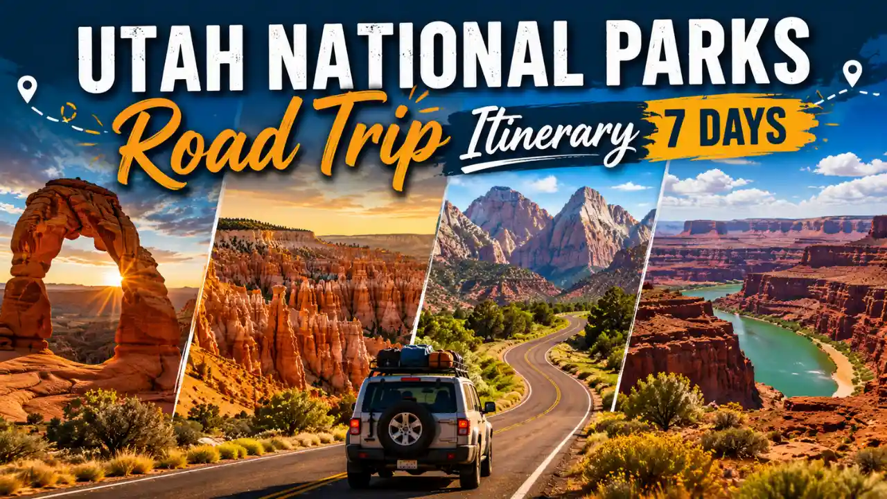 Utah National Parks Road Trip Itinerary 7 Days