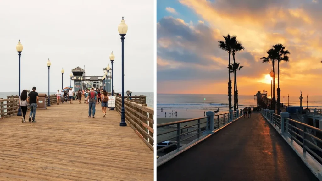 Walk the Oceanside Pier at Sunset