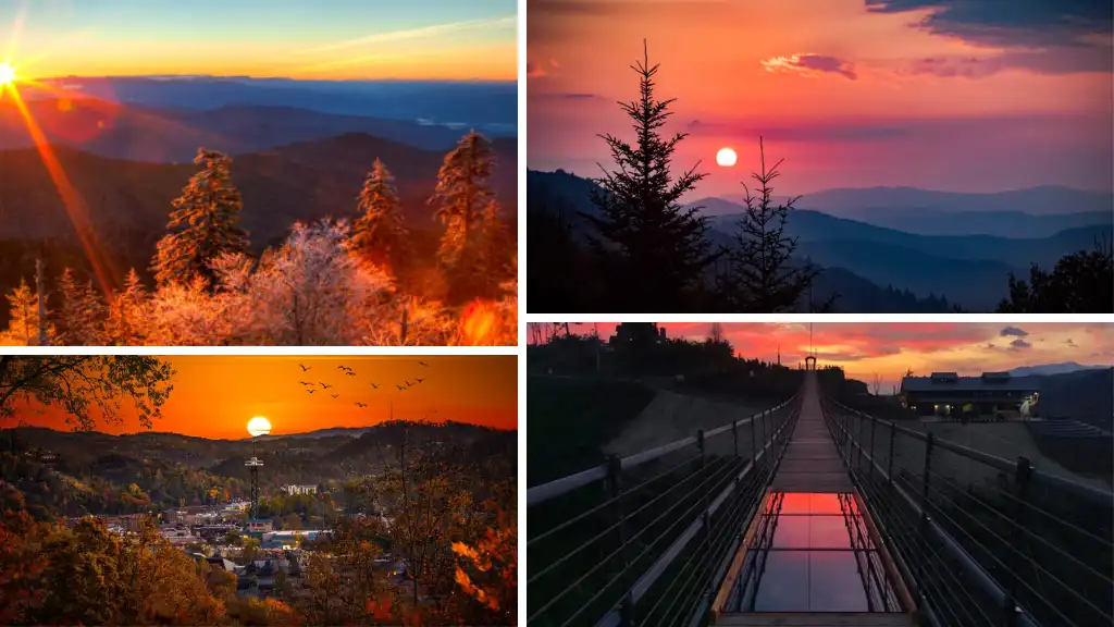 Watch a Smoky Mountain Sunset