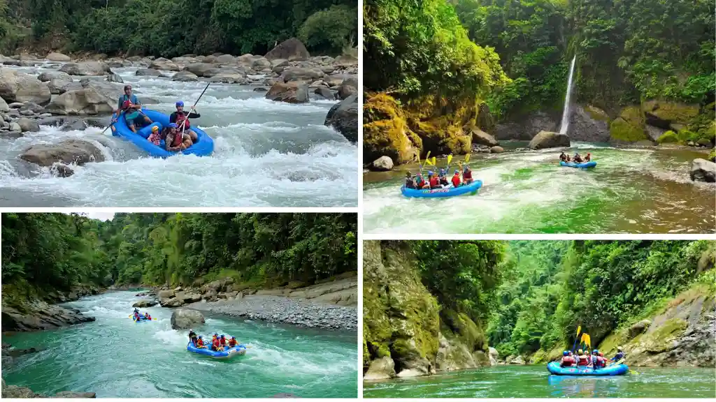 White-Water Raft the Pacuare River